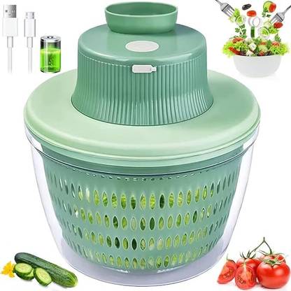 Meneflix 2 in 1 Salad Spinner and Chopper