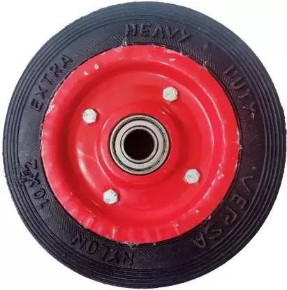 रन+ Heavy Wheels for Generators Diesel Engine Trolley Round ( 8 Inches) 4 Piece Set 0 W 0 इलेक्ट्रिक जनरेटर