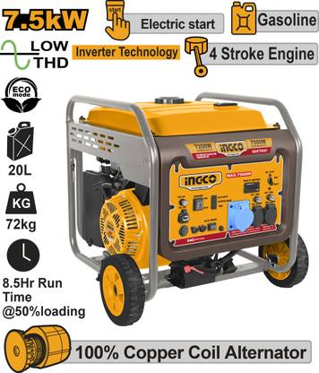INGCO GEIF75001 7500 W 0 Electric Generator