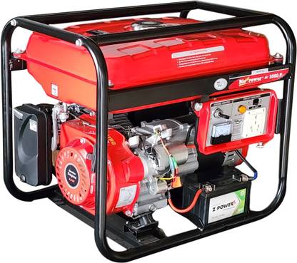 HPM Himalayan Power 2.8 KVA Portable Genset HP 3500P, Petrol Run With Recoil Start 2800 W 0 Electric Generator
