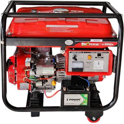 HPM Himalayan Power 4.2 KVA (Max.) Portable Genset GE-5000RS 4200 W 0 Electric Generator