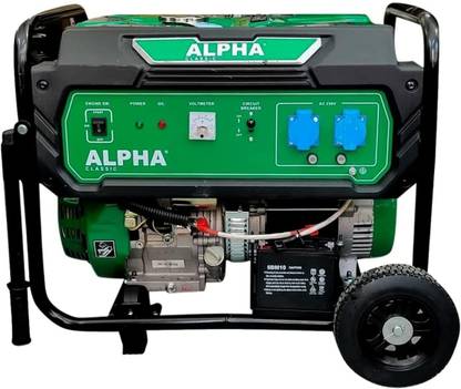 AK POWER SERVICE ALPHA CLASSIC A6500 5500 WATTS 5500 W 220 Electric Generator