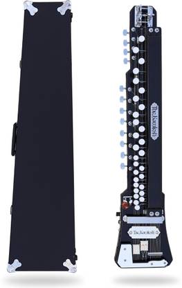 The Kamlesh Bulbul Tarang - 29 Keys & 14 | TKB29 - RICH BLACK | Indian Banjo Solid Body Electric Guitar