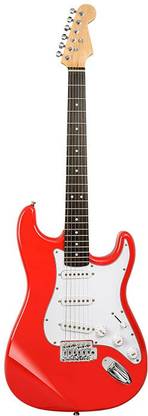 BLUEBERRY R-701-RED Beginner/Professional Full Size Rosewood Fretboard Maple Solid Body Electric Guitar