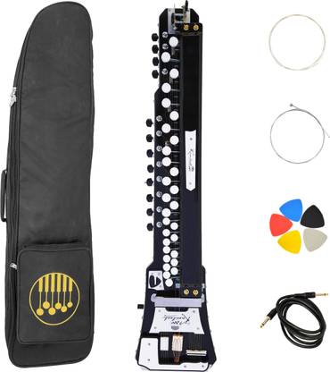 The Kamlesh Electric Banjo (Bulbul Tarang) Benjo With Protective Bag Electro-acoustic Guitar