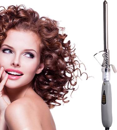 V & G Salon New Curling Wand with Anti-Scalding Insulated Tip Electric Hair Curler Electric Electric Hair Curler