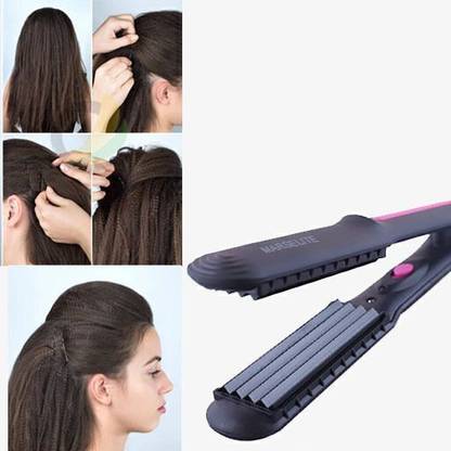 MARSELITE Girl's Mini Crimping Styler Machine 8006 Crimping Hair Machine (Hair Crimper) Electric Hair Styler