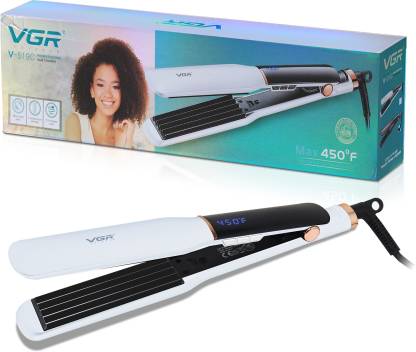 VGR V-519C Professional Hair Crimper with LED Display and 7 Temperature Settings Electric Hair Styler