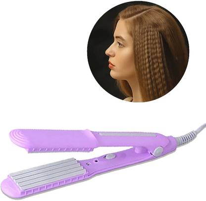 MARSELITE Professional Feel Hair Crimper Styling Tools with Fast Warm-up Electric Hair Styler