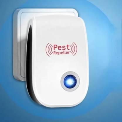 PEST REPELLER Ultrasonic Pest Repellent Pest Control Machine for Mosquito 07NV-BLU Electric Insect Killer Indoor, Outdoor