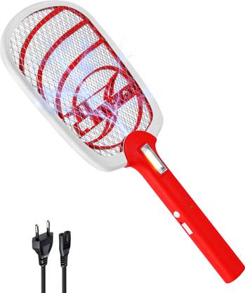 24 ENERGY Premium Mosquito Racket with pest attracting COB lamp | Free Warranty & Cable Electric Insect Killer Indoor, Outdoor