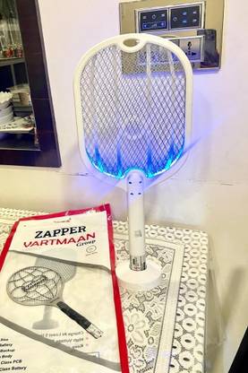 ZEBIFY Eco-Friendly Mosquito Killer Ratchet Bat Bug Zapper Machine For Home Electric Insect Killer Indoor, Outdoor