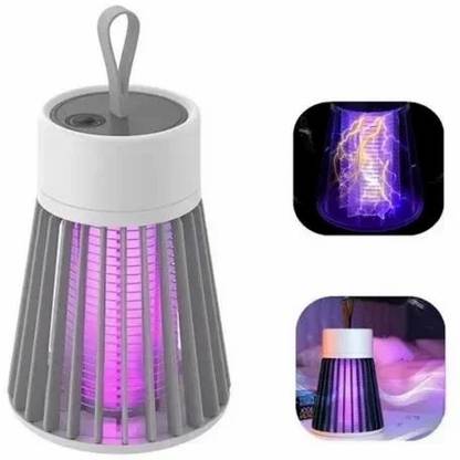 Shri Maa Gauri Enterprises Mosquito Killer Machine, USB Powered Bug Zapper with LED Lamp, Electric Insect Killer Indoor