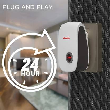 awza Ultrasonic Pest Control Device: Repels Mosquitoes, Cockroaches, and Ants Electric Insect Killer Indoor
