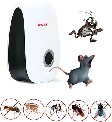 awza Ultrasonic Pest & Rodent Repeller – Lizard, Rat, Cockroach, Mosquito Device Electric Insect Killer Indoor