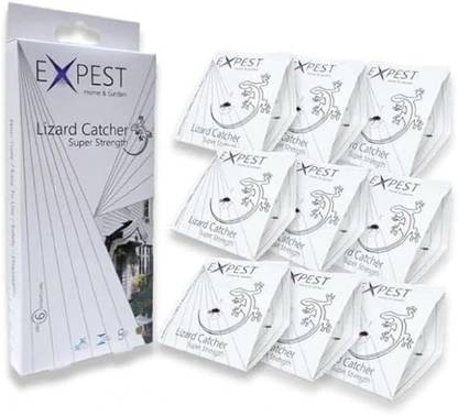 DENSHY Anti Lizard Sticker Strip | Easy-to-Use Wall Pest Control Trap Electric Insect Killer Indoor