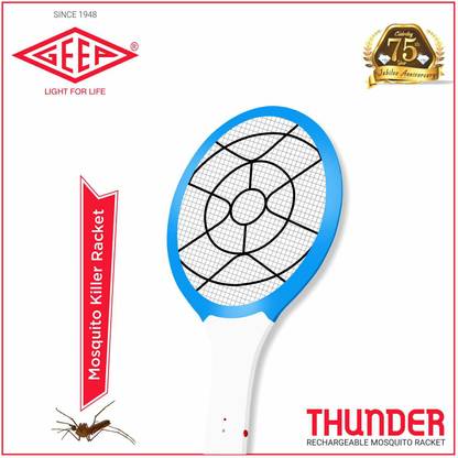 Geep Rechargeable Insect Killer Bat with LED Light | Fly Swatter ...