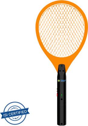 Flipkart SmartBuy Orange High Quality Mosquito Racket Rechargeable Insect Killer Bat and LED Light Electric Insect Killer Indoor, Outdoor
