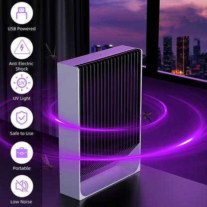 Keekos UV Light Bug Trap Mosquitoes Suspension Attracted Mosquito Killing Lamp Electric Insect Killer Indoor, Outdoor