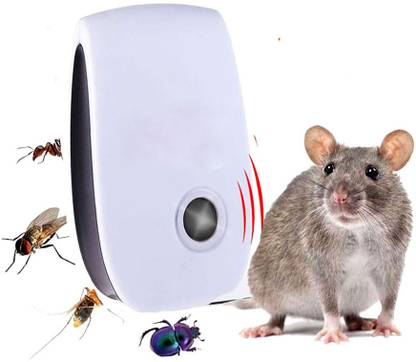 Fgkjnm Ultrasonic Sound Pest Control Machine Save From Mics,Rats,Mosquito Cockroaches Electric Insect Killer Indoor