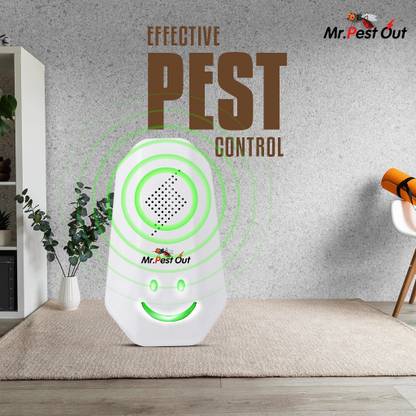 Mr Pest Out Ultrasonic Electric Pest Repellent Machine to Repel Lizard/Rat/Mosquito Electric Insect Killer Indoor