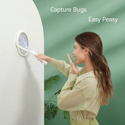 Ameeha Mosquito Trap Insect Catcher with Telescopic Extension Rod Electric Insect Killer Indoor