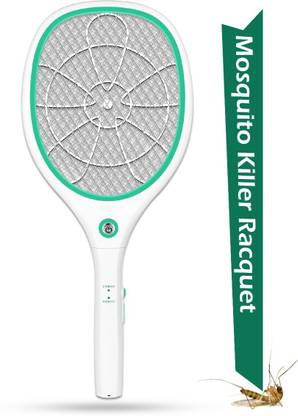 Rocklight High Range Mosquito Racket/Bat with Torch with Wire Charging (Multicolor) Mosquito Vaporiser