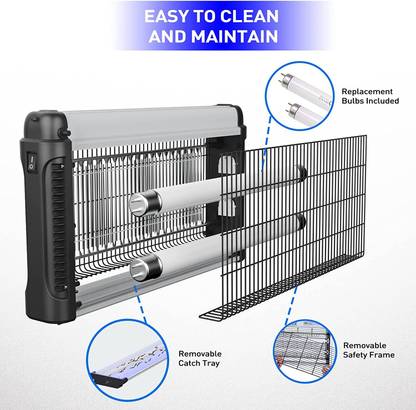 freeliving Electric Powerful Flying Insect Mosquito Flies Killer 10W Blue UV Light Attract Electric Insect Killer Indoor