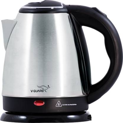 V-Guard VKS15 Stainless Steel 1500 W Electric Kettle  (1.5 L, Steel-Black)