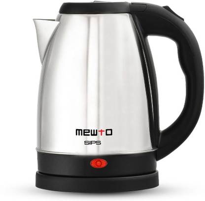 MEWTO Puret SS Cool touch 1500W, Power Indicator, Auto-Off, Electric Kettle