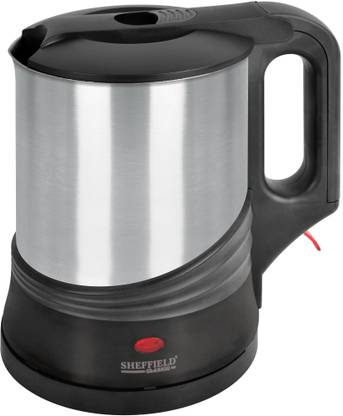 Sheffield Classic by Multi Electric Kettle 1.2 Litres, Stainless Steel, Superfast Boil, Wide mouth, 1000 w Electric Kettle