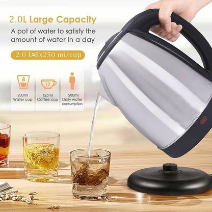 NIMYANK Electric/Noodles Cooker, Electric Kettle with Multi-Function for Steam 4 Cups Coffee Maker