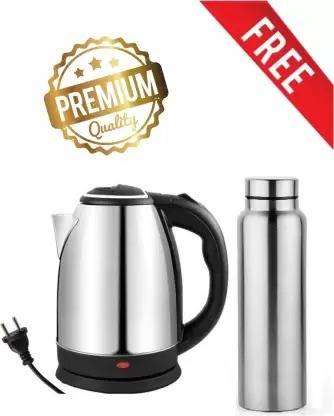 Sedoka n Hot Kettle and Stainless Steel Water Bottle Combo used for boiling Water VGF Electric Kettle
