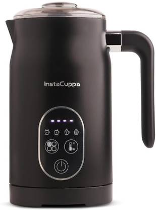 InstaCuppa 4-in-1 Electric Milk Frother with Smart Temperature Control 500 Watts Electric Kettle