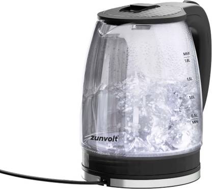ZunVolt 2000 W Glass Electric Kettle