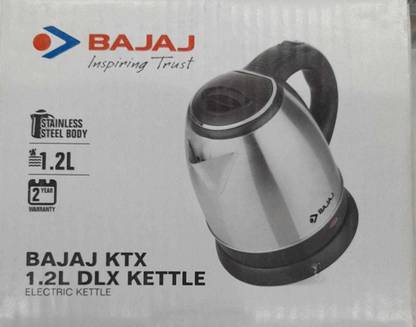 BAJAJ Ktx 1.2L DLX Kettle pack of 1 Electric Kettle