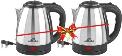 Alibaba Pack of 2 Pearl Super Efficient Electric Kettle