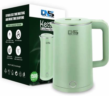 Daily Needs Shop Electric Tea Coffee Kettle Jug With LED Backlight 1500W Electric Kettle