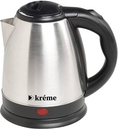 Kreme KAN EK 1.5 Electric Kettle  (1.5 L, Stainless Steel) at Rs. 398