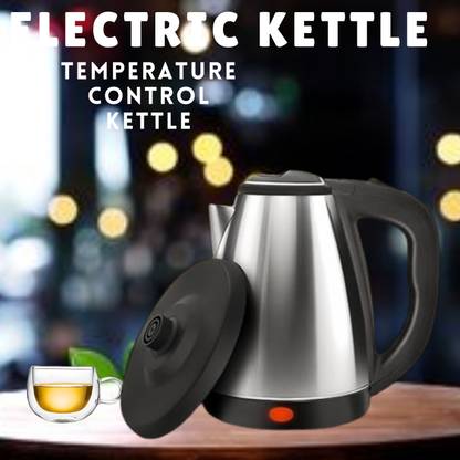 FRONY Electric Kettle with Stainless Steel Body, 2 Litre, for boiling Water/CoffeeE80 Beverage Maker