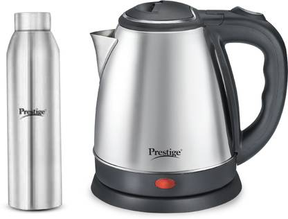 Prestige Electric Kettle PKOSS 1.5L+Single Wall water Bottle- Electric Kettle