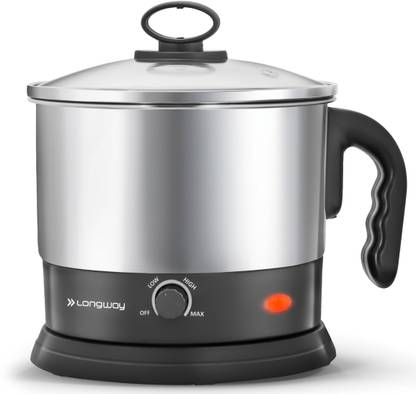 Longway Handy Multi Cooker Electric Kettle  (1.5 L, Black)