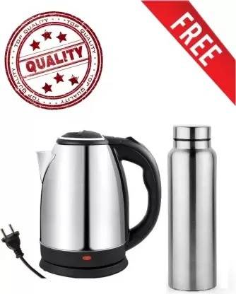 Sedoka Hot Kettle and Stainless Steel Water Bottle Combo used for boiling Water Electric Kettle