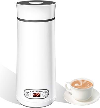 ELEPHANTBOAT Electric Water Kettle 350ml Travel Electric Water Bottle with Digital Beverage Maker