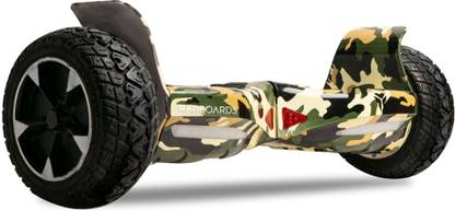 RADBOARDS Hoverboards 8.5 SUV OFF-ROADER for KidsandAdults 1 Y Warranty Green Camo Rideons & Wagons Battery Operated Ride On