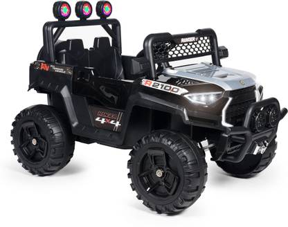 Kidz Auto KAB J2100 Jeep Foot Accelerator USB Port Openable Doors Remote Control Jeep Battery Operated Ride On