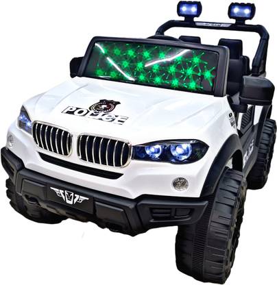 Rangildas & Bros Police Electric battery operated car 1 to 7 years Car Battery Operated Ride On