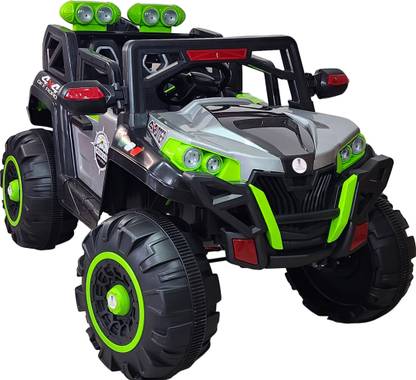 Wishmaster Jeep 4x4 Big Size Toy Car For Kids Driving Monster Truck | Kids Electric Car Jeep Battery Operated Ride On