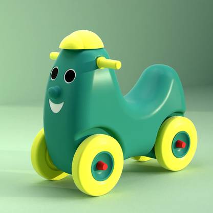 Lifelong Cuppy Smiling Ride-On for Kids | Baby Ride On | Baby Car for 1+ Years Rideons & Wagons Non Battery Operated Ride On