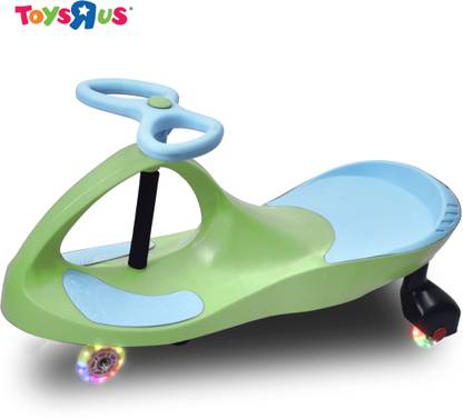 Toys R Us Avigo Twister Swing Car Push ride-on for Kids with LED Wheels, Car Non Battery Operated Ride On